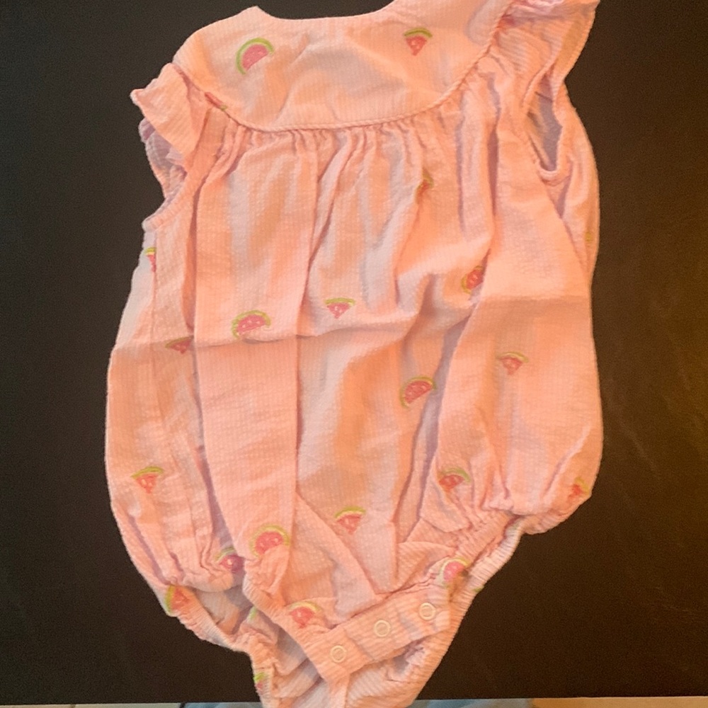 Southern Classics smocked onesie